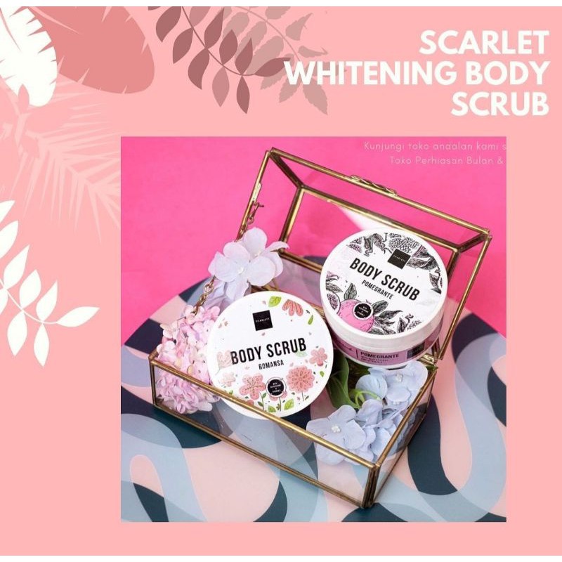 BODY SCRUB SCARLETT / LULUR SCARLETT