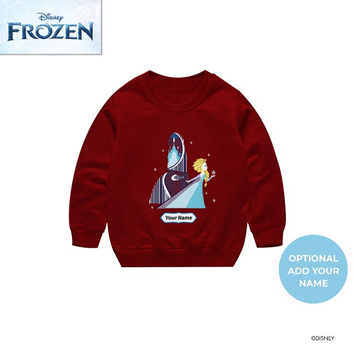 Disney Frozen Crewneck Kids / Jaket Anak DFZ113