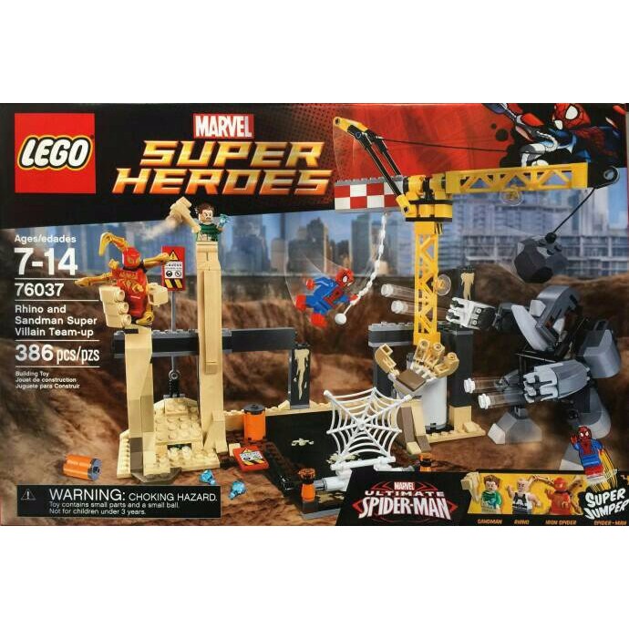 Lego Super Heroes 76037 Rhino and Sandman Super Villain Team up KS96