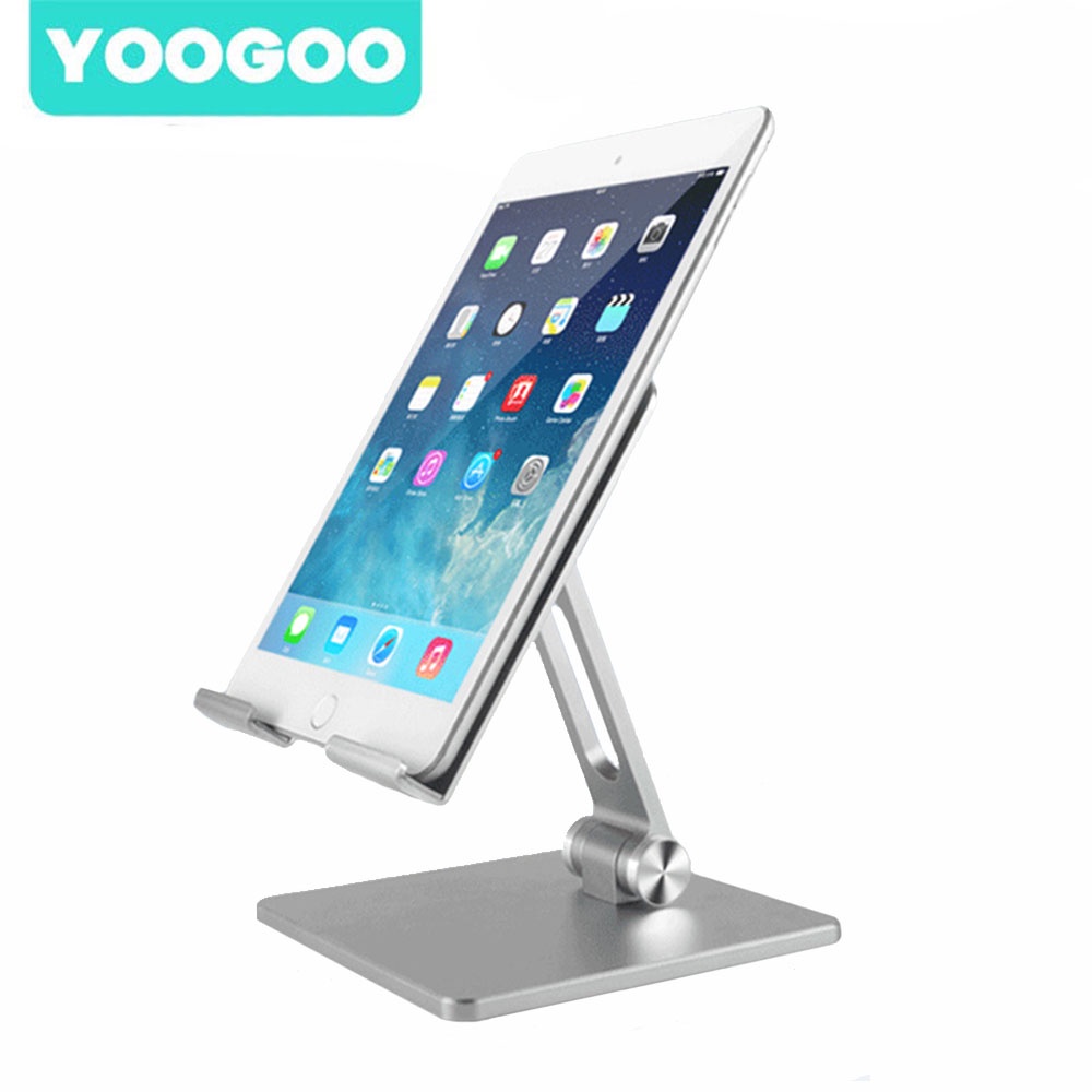 Stand Holder Hp  Tablet Ipad Huawei Apple Model Lipat Bahan Aluminum Alloy