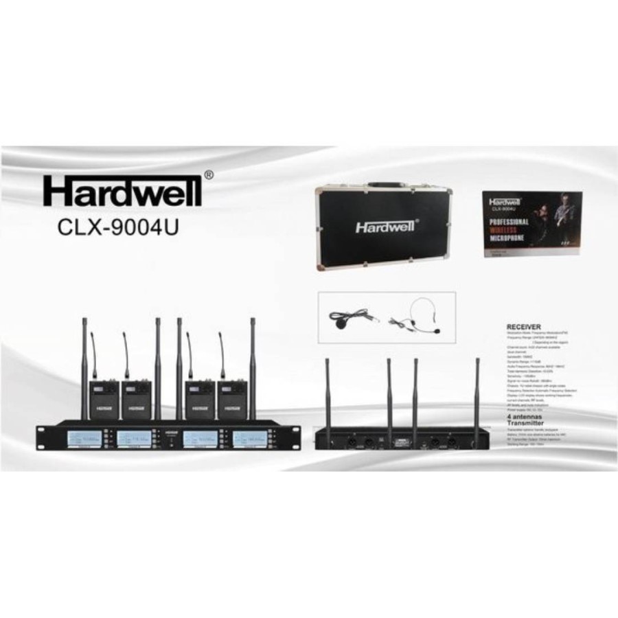 Mic Wireless Hardwell CLX1 / CLX 1 / Hardwell CLX-1 Original Clip On