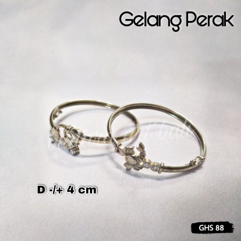 gelang tangan bayi gelang bangle bayi gelang bayi perak silver bracelet