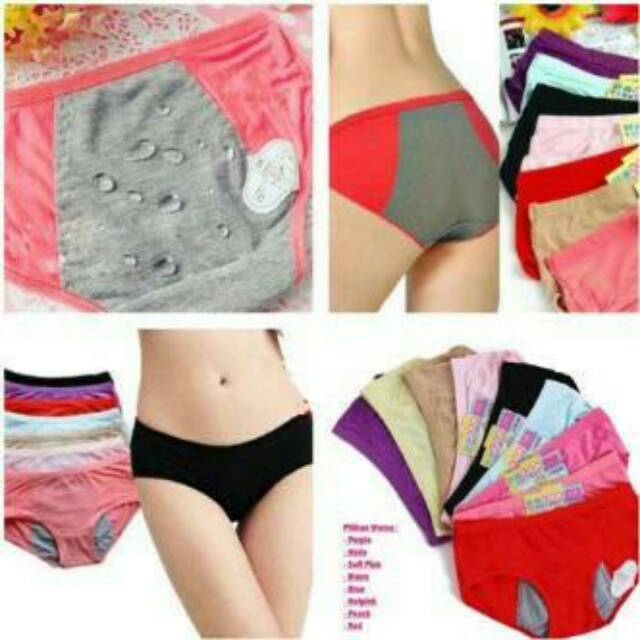 MeNstrul panties /  celana dalam mesntruasi