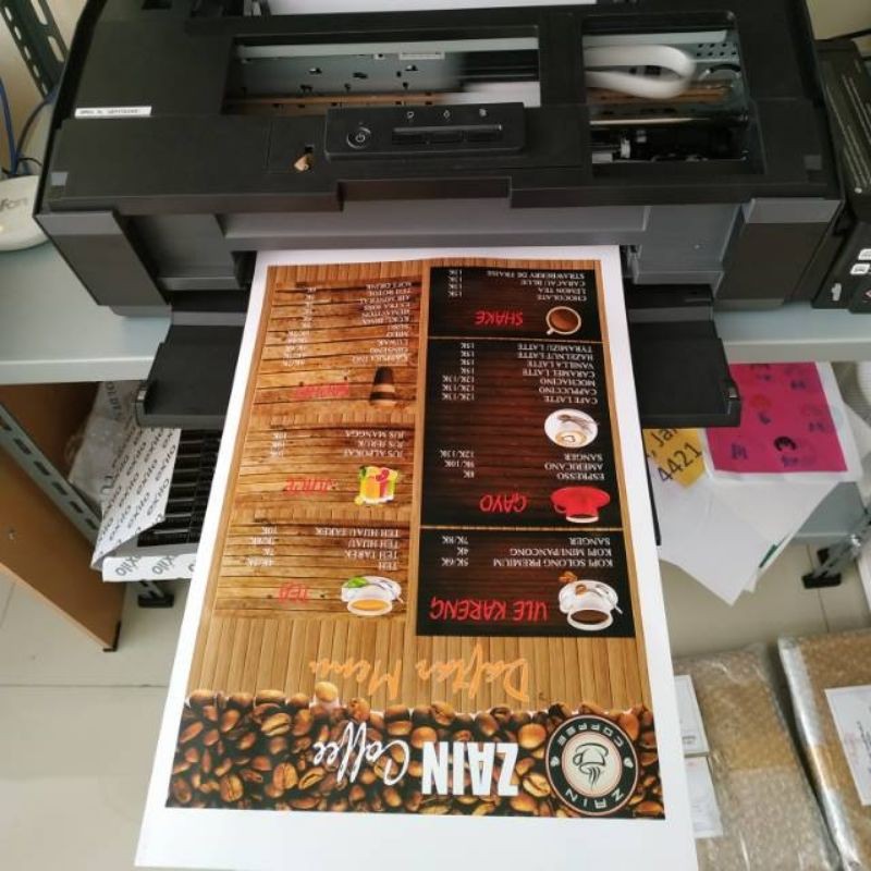 

cetak menu + desain ( dpt 2 lembar a3 )