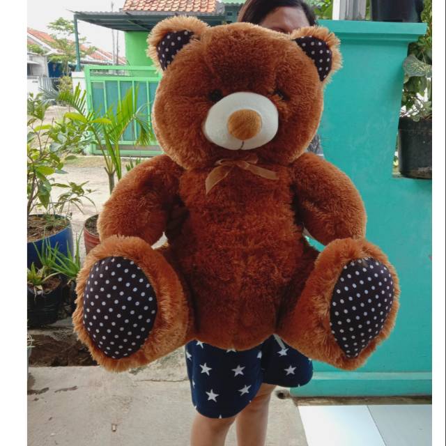 BONEKA TEDDY BEAR JUMBO DUDUK