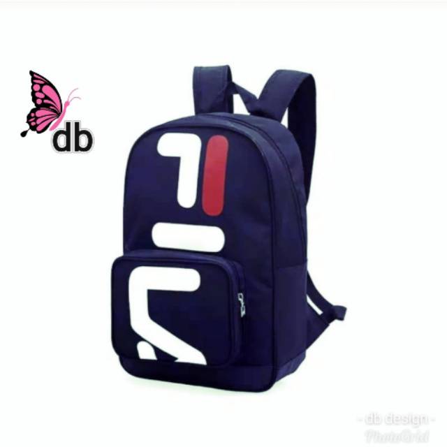 Backpack fashion ransel fila tas gendong tas sekolah ransel murah