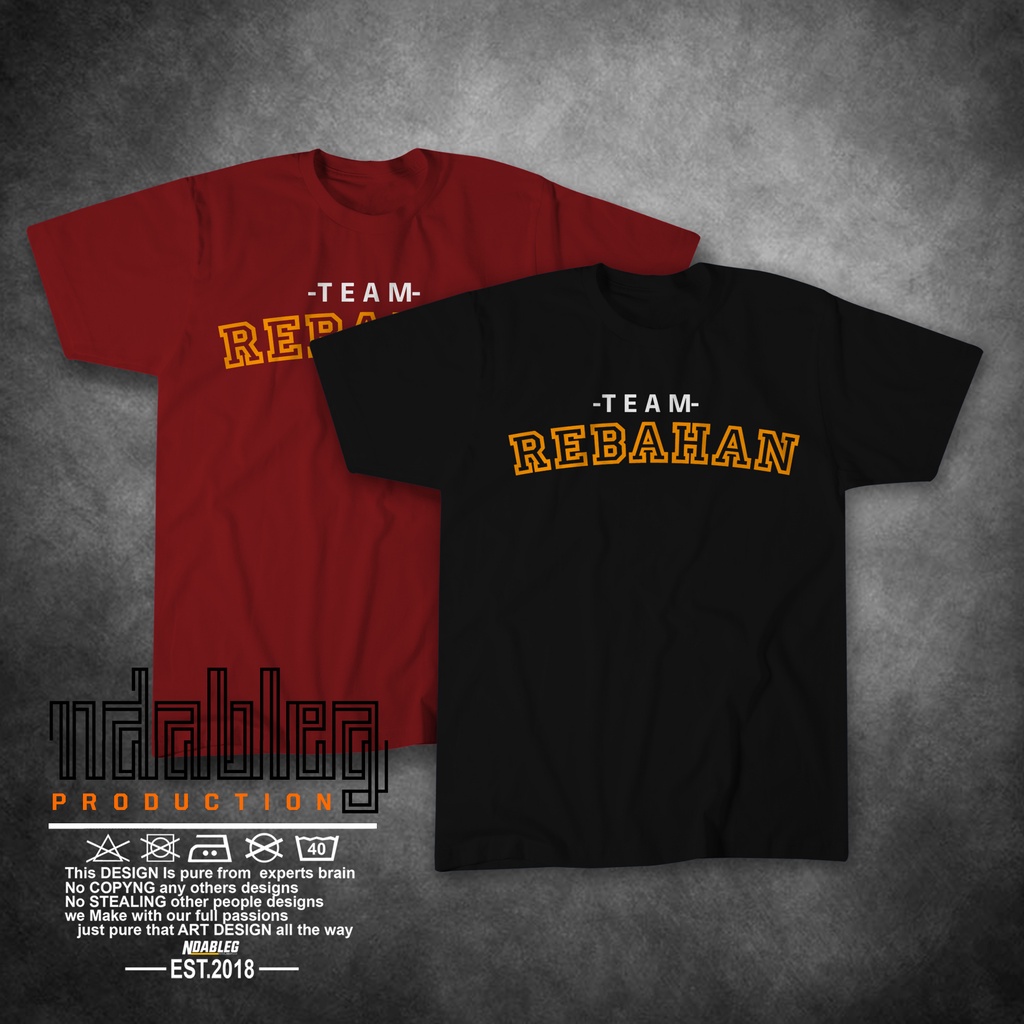 kaos rebahan team rebahan