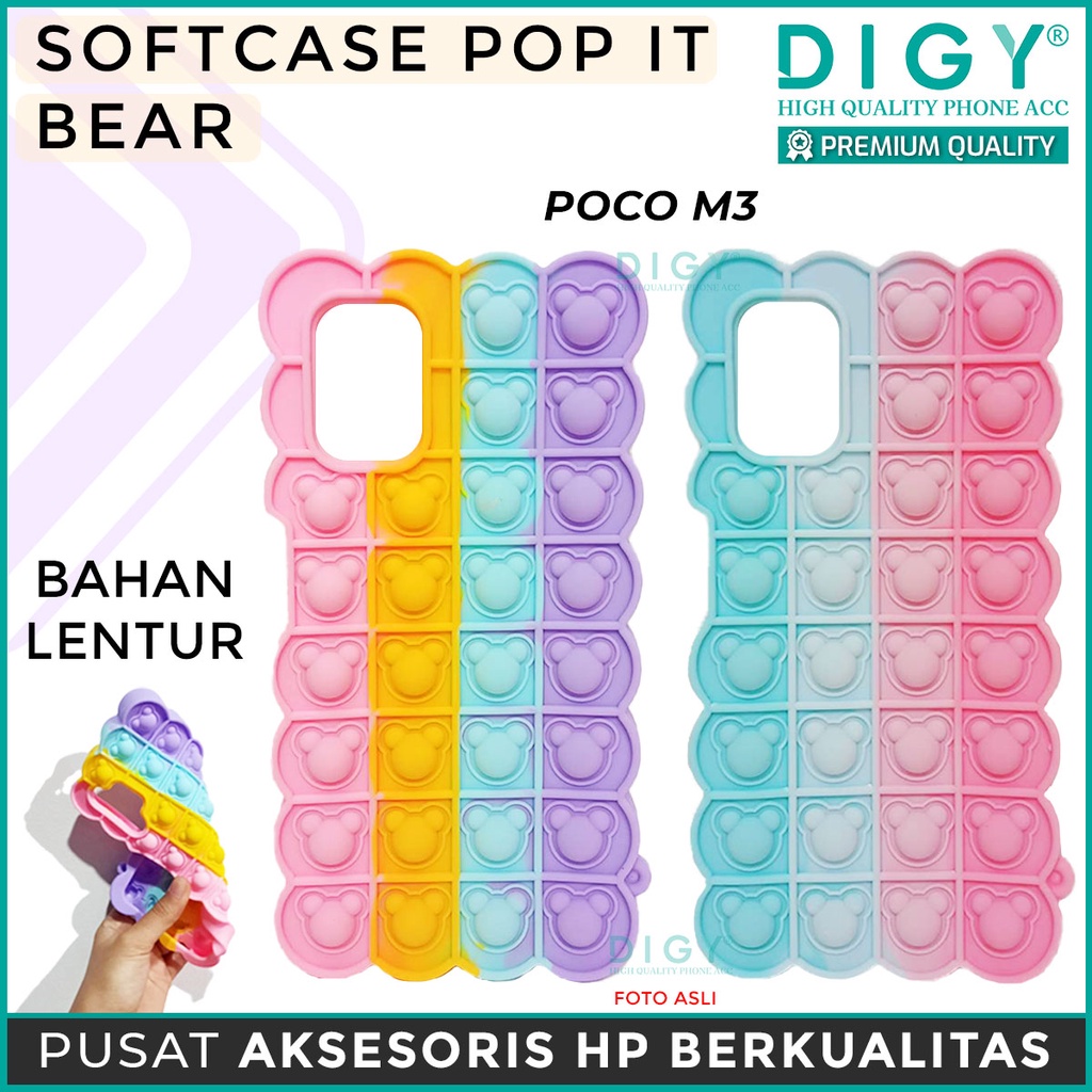 Soft case Pop It iPhone 13 13 PRO MAX  12 PRO  11 PRO MAX 6 7 8 plus X XS XR  Samsung A32 5G A32 4G  A11 M11  A02S  Redmi note 9   Xiaomi poco M3