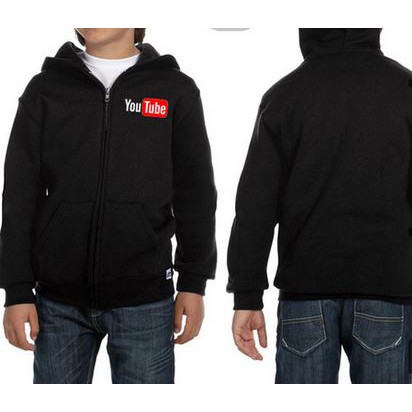 PREMIUM JAKET SWEATER HOODIE ANAK YOUTUBE - JAKET ANAK YOUTUBE