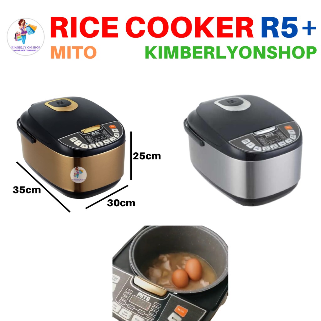 Rice Cooker Magic com Mito R5+ Digital Penanak Nasi