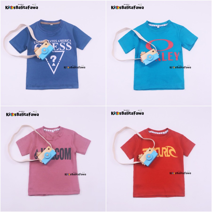 Kaos Cool Kids uk 5-6 Tahun / Kaos Branded Export Branded Lengan Pendek Laki Distro Anak Laki Cowok