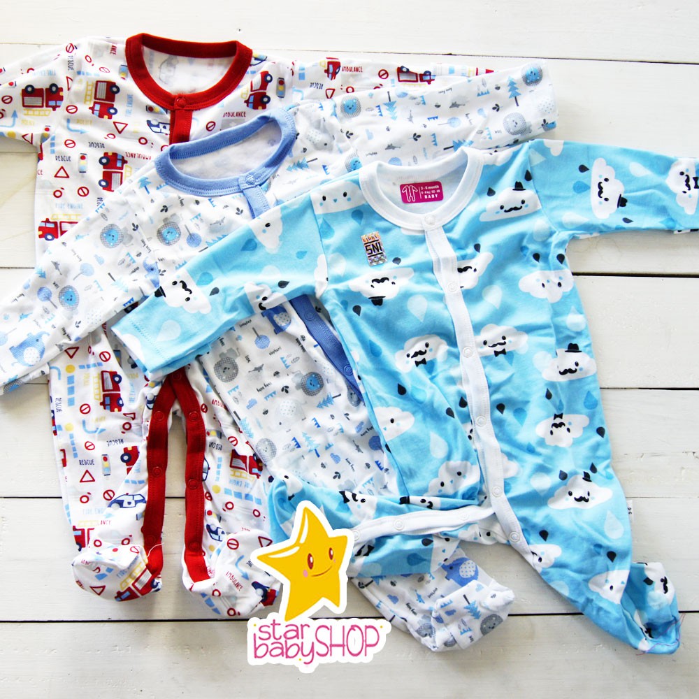  Baju  Bayi  Jumpsuit Bayi  Sleepsuit Bayi  Libby  Baby ISI 3 