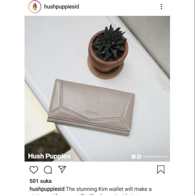 Preloved Dompet Hush Puppies