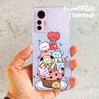 SITCKER DIY HP Smartphone Semua tipe BTS BT21 series skin decal