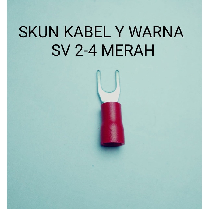 [DEV-9147] SKUN KABEL Y WARNA SV 2-4 MERAH