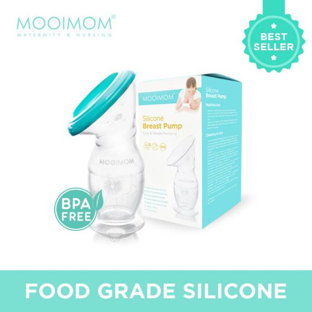 Mooimom silicon breast pump