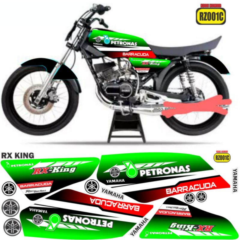 STRIPING RX KING VARIASI/STIKER RX KING