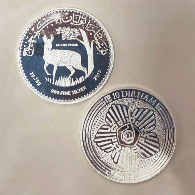 koin Dirham Kijang 10 dirham