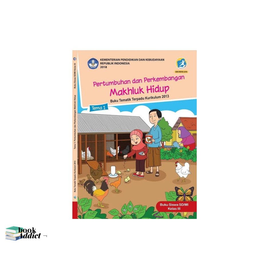 Buku Tematik SD kelas 3 tema 1