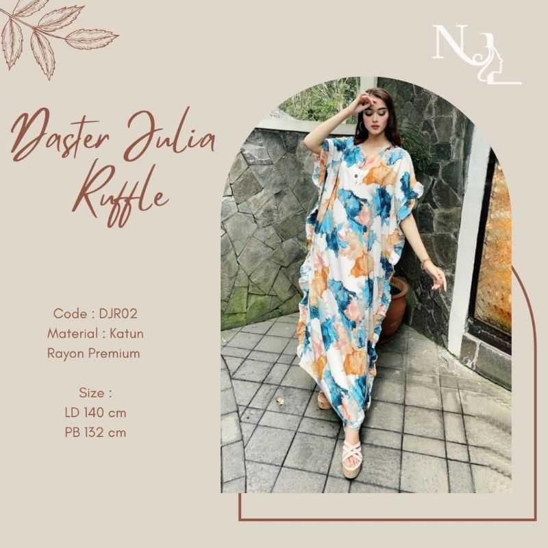 DASTER JULIA RUFFLE NOLA