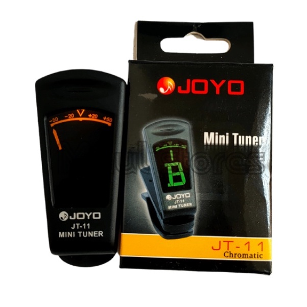 Tuner Gitar JOYO JT-11 Kromatik Digital Mini dengan Backlight LCD