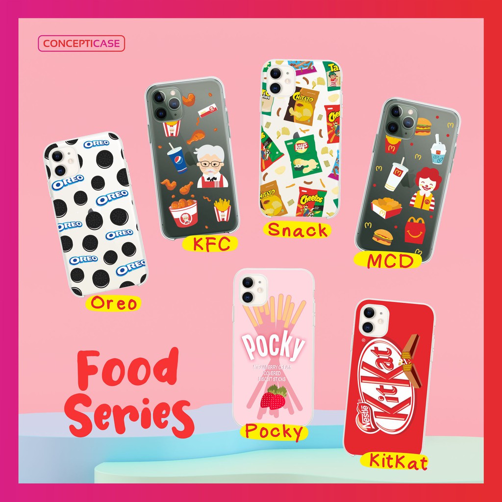 FOOD AND DRINKS  CUSTOM PRINT CASING HANDPHONE (SEMUA JENIS HP)