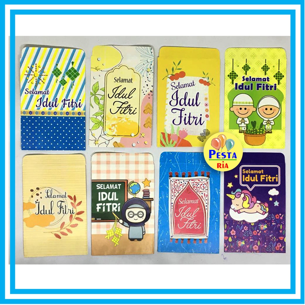 

Murah!! (1Pak isi 10Pcs) Amplop Idul Fitri remaja uk M sedang, Angpao Lebaran Idul Fitri uk M, Angpao lebaran motif, GROSIR READY STOK nara