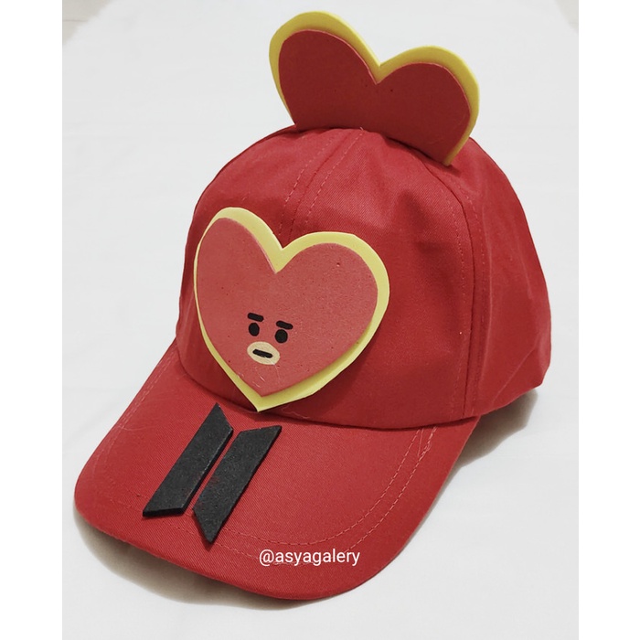 Sale Topi Bts Kpop/Topi Anak Bts/Topi Bt21/Cimmy Koya Tata Cooky Van Mang Gilaa