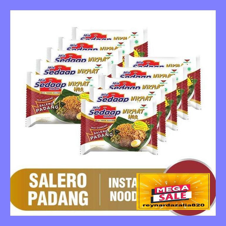 

Ry5Gils Sedaap Mie Instan Goreng Salero Padang Bag 86 Gr Flseyr