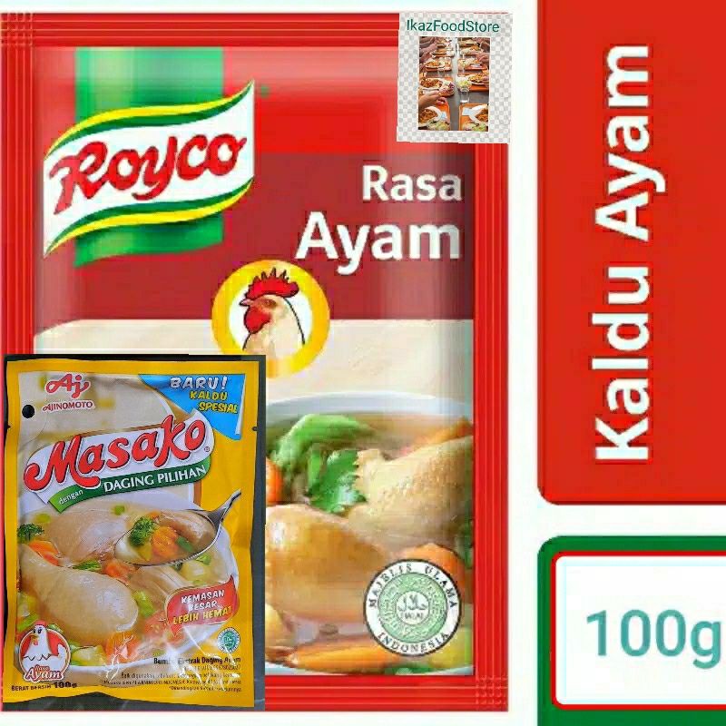 Royco Kaldu Ayam 100 gr Masako Kaldu Ayam 100 gr Royko