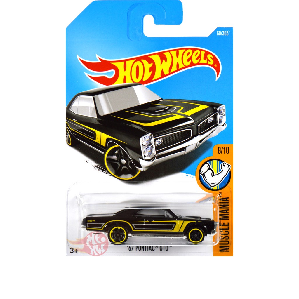 hot wheels 67 pontiac gto