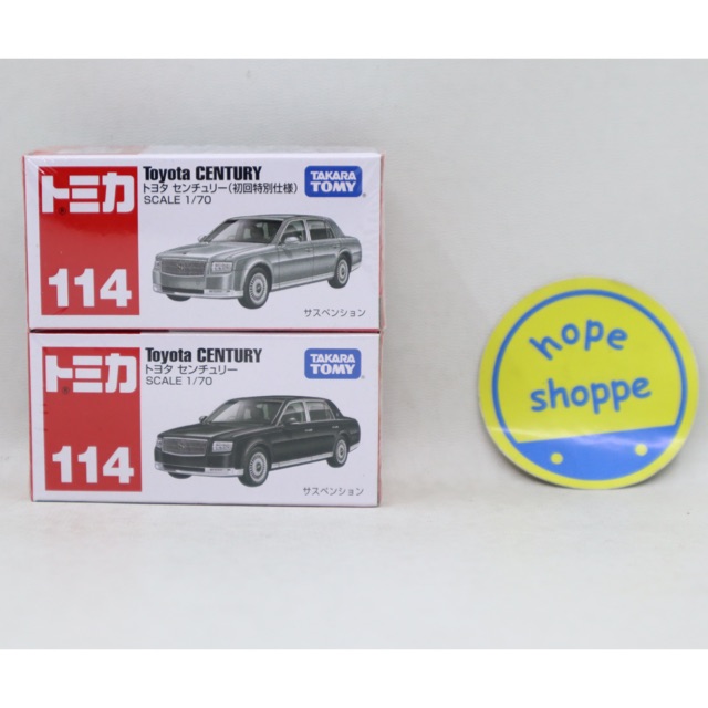 Tomica Regular 114 Toyota Century Original Takara Tomy Diecast Mobil Miniatur JDM