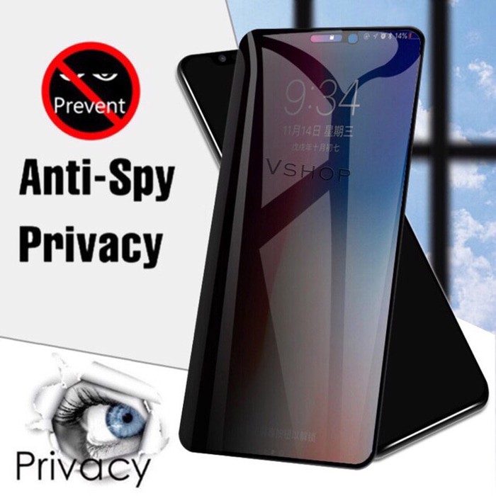 TEMPER GLASS IPHONE 11 PRO ANTI SPY 5d FULL SCREEN