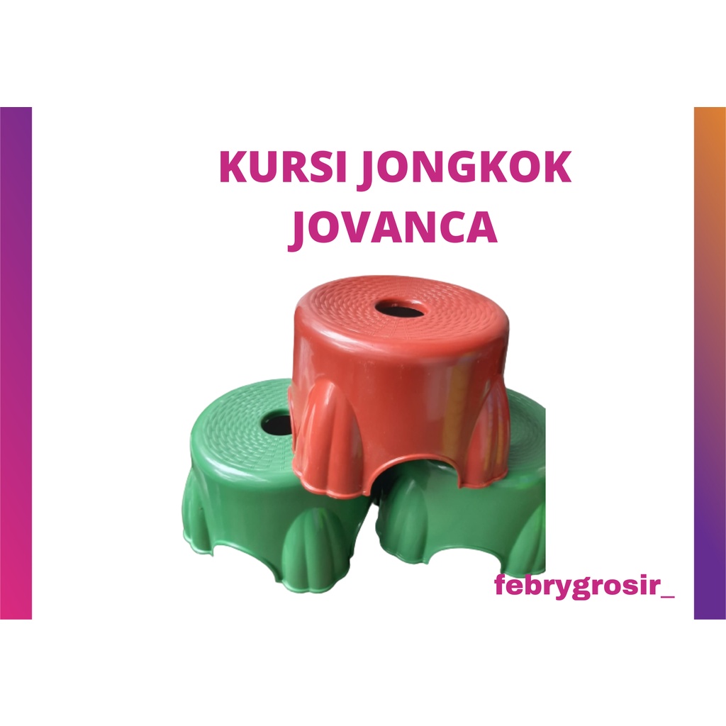 Kursi Anak Lucu Anti Slip / Kursi WC Bangku Jongkok Plastik Jongkok Kecil Tempat Duduk Belajar Berma