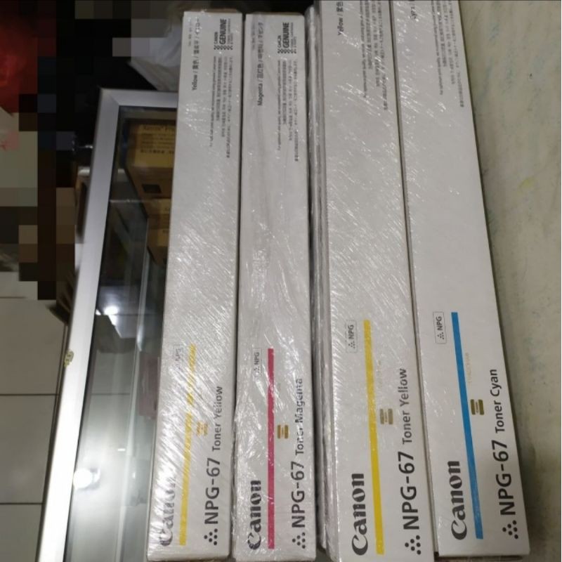 TONER CANON NPG 67 ORIGINAL (BKCYM)