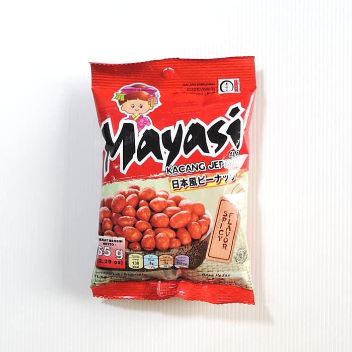 

MAYASI KACANG JEPANG SPICY 65G