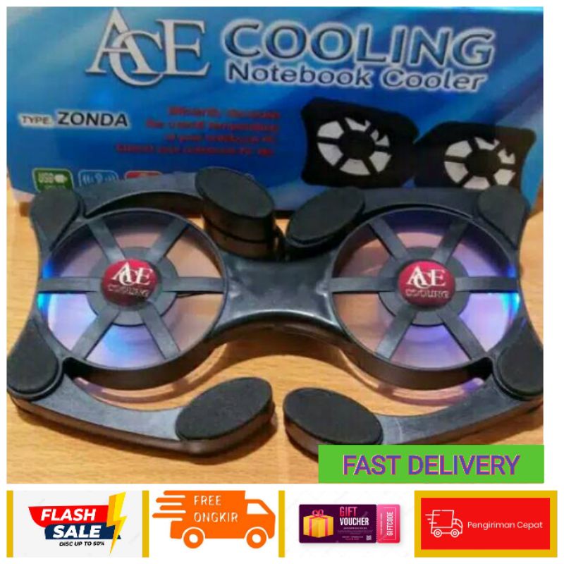 Cooling pad  Cooler Fan Kepiting