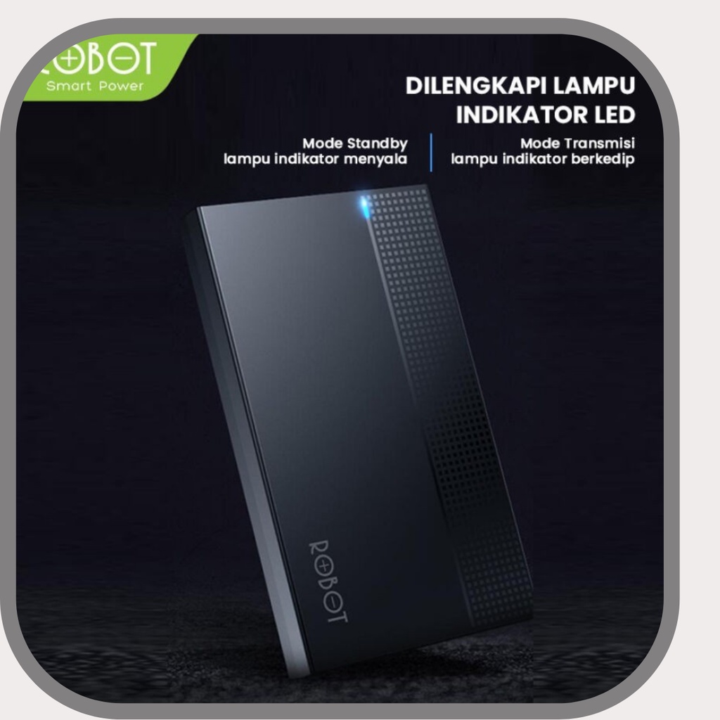 HDD Case ROBOT RSHD10 2.5 Inch SATA USB 3.0 Enclosure HDD/SSD 2.5" Original - Casing Harddisk Extern