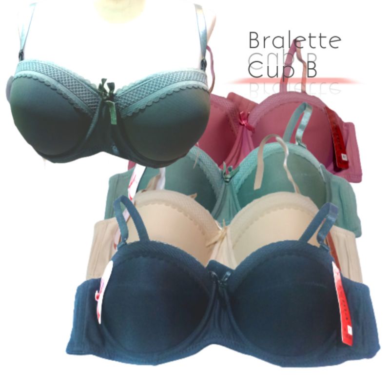 BRA BRALETTE KAWAT CUP B BUSA TEBAL KAIT 2