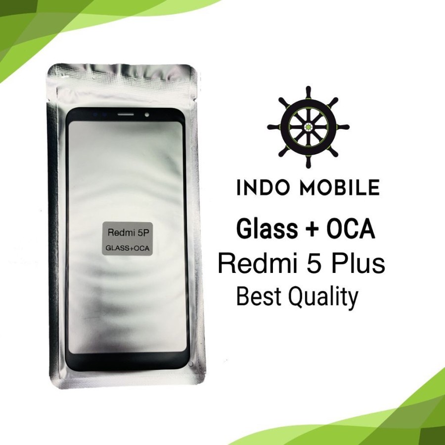 KACA LCD + OCA / GLASS LCD + OCA REDMI 5 PLUS