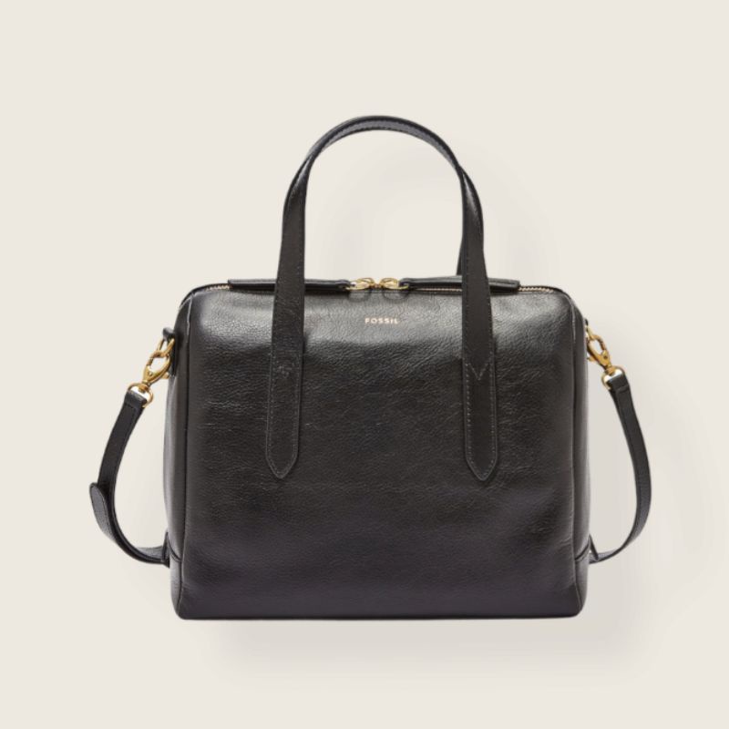 Tas wanita fossil sidney satchel black