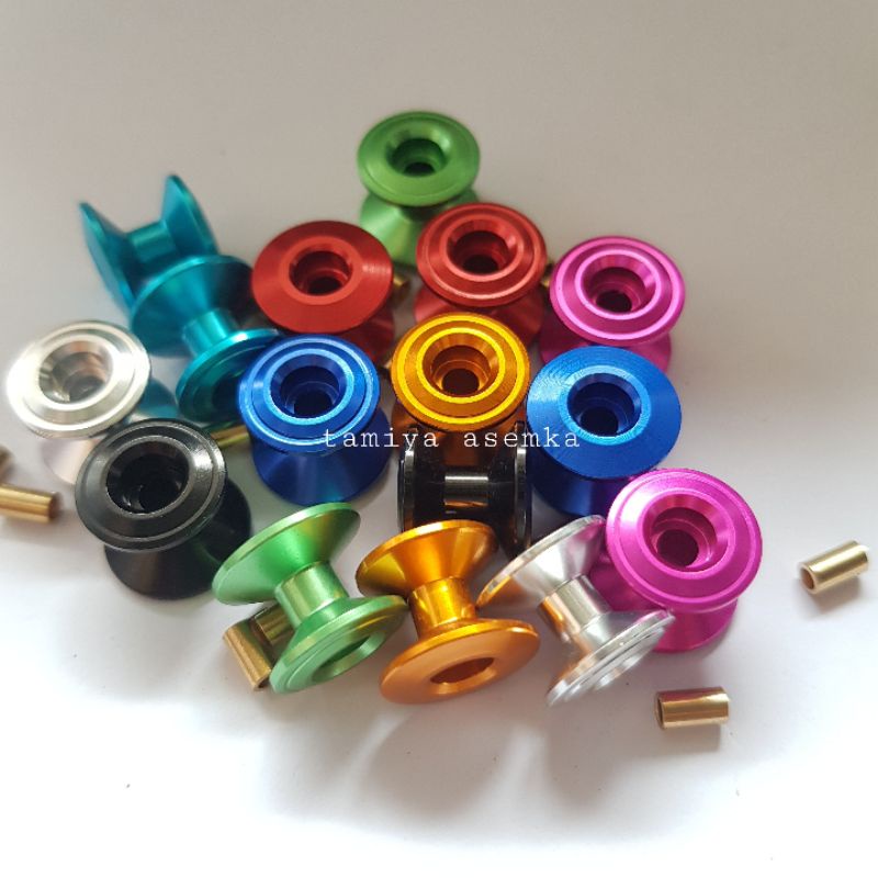 REP TAMIYA DOUBLE  ALUMINUM ROLLERS 13-12