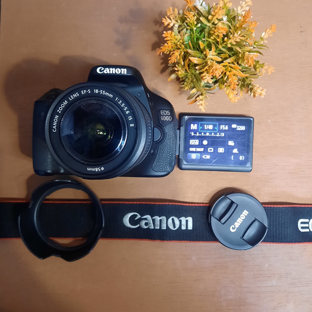 Kamera Canon 600D Lengkap |Kamera Bekas Kualitas Bagus