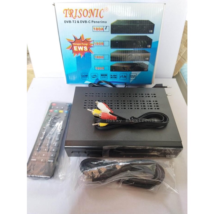 Set Top Box Trisonic Dvb T2 Siaran Digital Receiver Top Quality