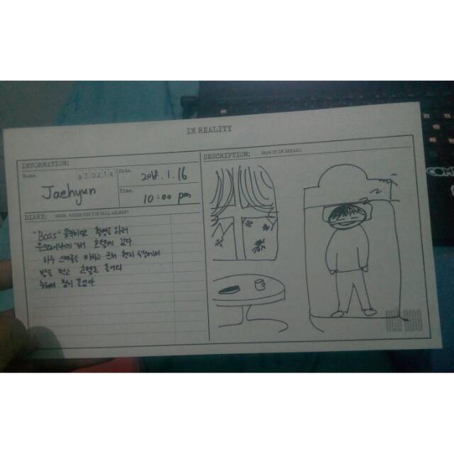Diary Jaehyun empathy reality ver.