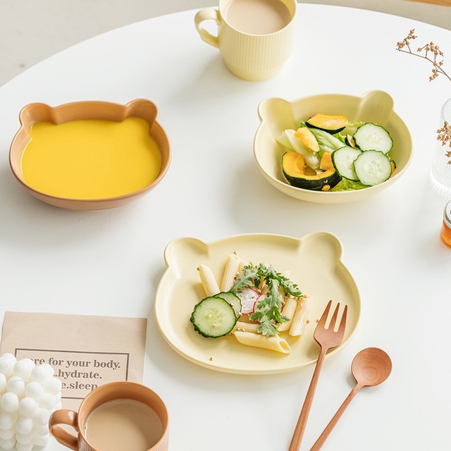 Bear Bowl Mangkok Keramik Korea Bentuk Bear Lucu Beary Bowl Korean Style