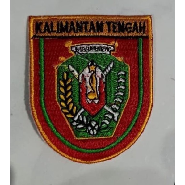 Badge Kwarda Kalimantan Tengah (bordir)