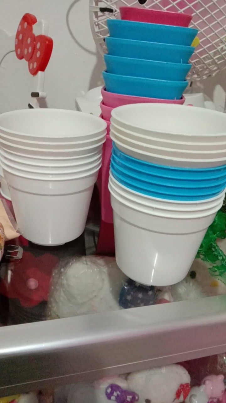 Pot Bunga Tanaman Nkt Kotak 7 Cm