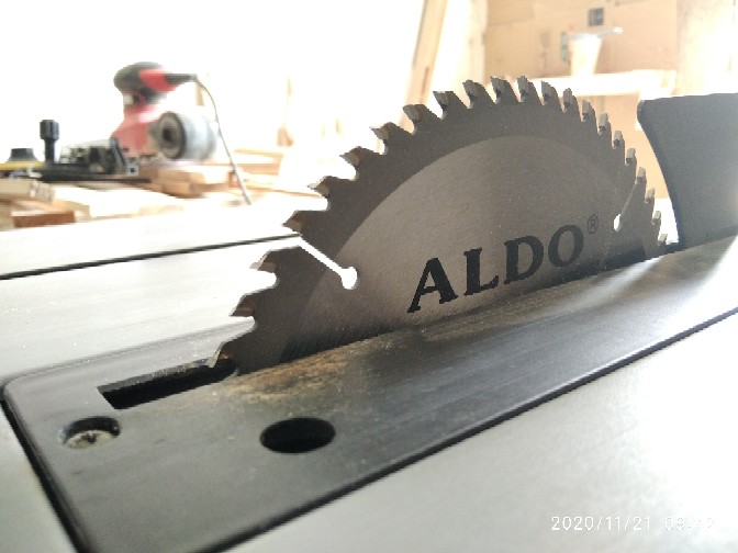 Aldo 8 In 60t Mata Potong Tct Kayu Gergaji Circular Saw Blade Bosch