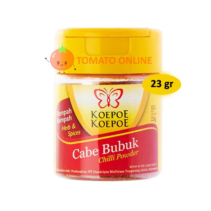 Koepoe Cabe Bubuk Chili Powder 23 gr 23gr